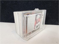 GUC Assorted Hockey Cards w/Protective Case