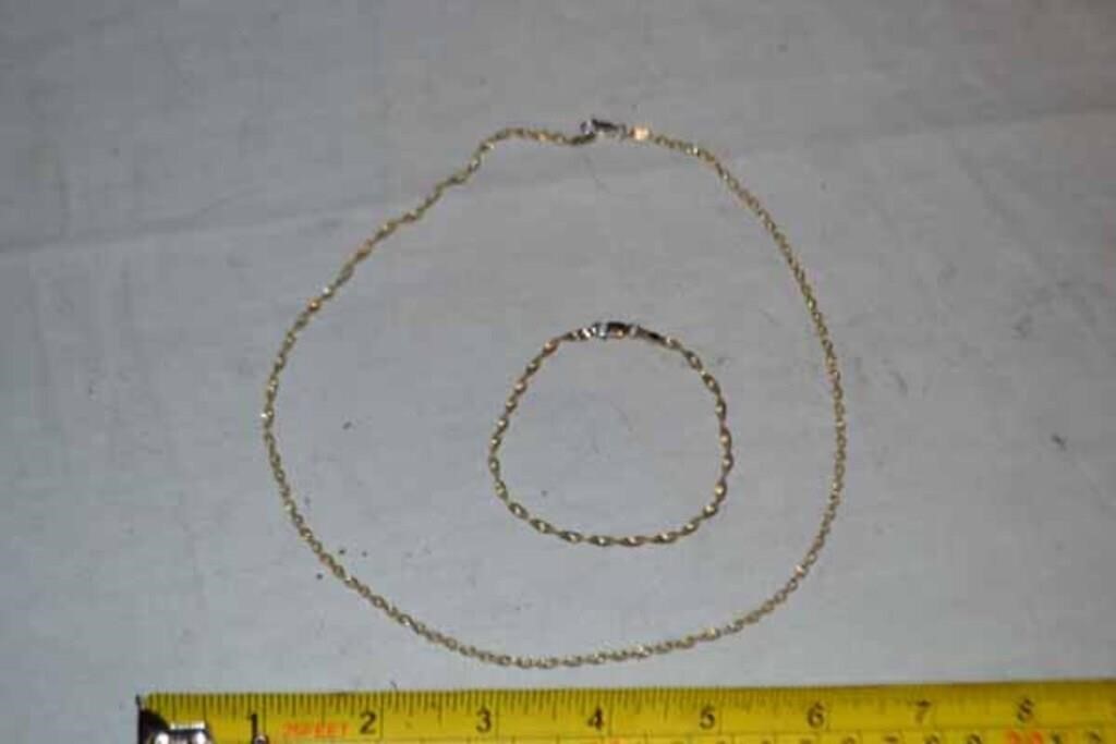 Sterling Twisted Herringbone Bracelet/Necklace