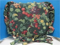 Leaves & Berries Seat Cushions