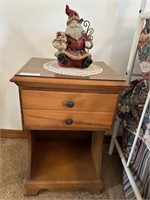 Single Drawer End Table with Under Shelf - 25" x 1