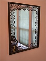 17" x 21" Framed Mirror