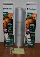 FOODSAVER VACUUM SEAL BAG ROLLS