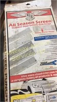 All season screen /stainless steel vechile grill
