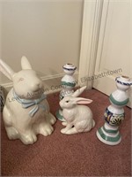 Rabbit cookie jar and more