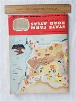 1968 State Farm Road Atlas - Cover Loose