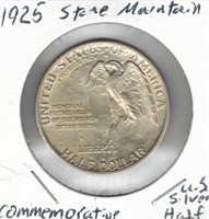 1925 Stone Mountain Commemorative U.S. Silver