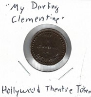 "My Darling Clementine" Hollywood Theatre Token