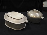 Guardianware covered casserole and Wagner Ware