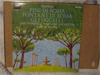 Record 1982 Import Respighi Pini Di Roma