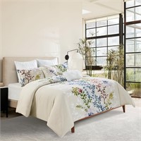 Style Quarters Queen Comforter Set - 4 Pieces 100