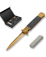 GVDV folding knife (gold)
