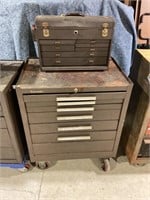 Kennedy rolling toolbox with top box and bottom