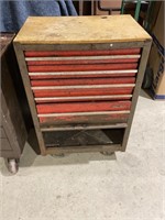Craftsman rolling toolbox with tools