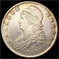 1818 Capped Bust Half Dollar CLOSELY UNCIRCULATED