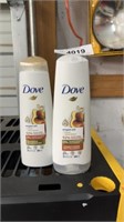Dove shampoo and conditioner