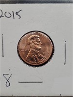 Uncirculated 2015 Lincoln Penny
