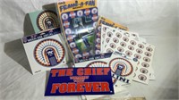 Assorted  Illini  Decals, Magnetic  Frames