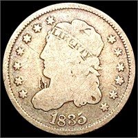 1835 Capped Bust Half Dime NICELY CIRCULATED