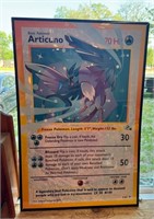 Large  Pokemon Articuno Poster with Frame