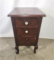 Antique Mahogany Nightstand