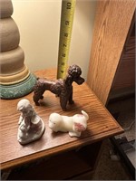 fenton dog figurine and other figurines