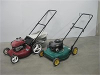 Two Weed Eater Lawnmowers See Info