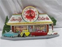 Coca Cola Family Drive In Clock