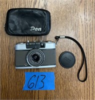 Olympus Pen EE-2 camera with case & lens cover