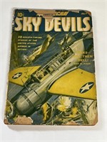 1942 American Sky Devils Pulp Vol 1 #1 Comic Book