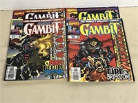 Marvel Comics Gambit #'s1,2,3,4 Set