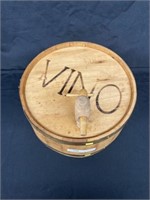 Vino Advertising Wall Hanging Keg