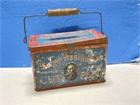 George Washington Cut Plug Tobacco Pail/Carry all