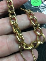 Vintage Monet Gold Toned Bracelet