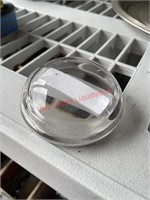Vtg Glass magnifier  (Connex 2)