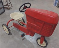 (FF) Vintage Red Pedal Tractor