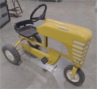 (FF) Vintage Yellow Pedal Car