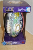 LSU TIGERS COLLECTIBLE FOOTBALL IN BOX