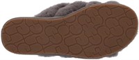 Size 8 UGG Womens Scuffita Slipper, Charcoal