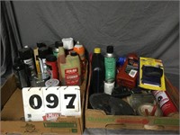 Grease, cleaners, shop items