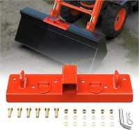 Sulythw Tractor Bucket Hooks 1/4 Bolt On Orange
