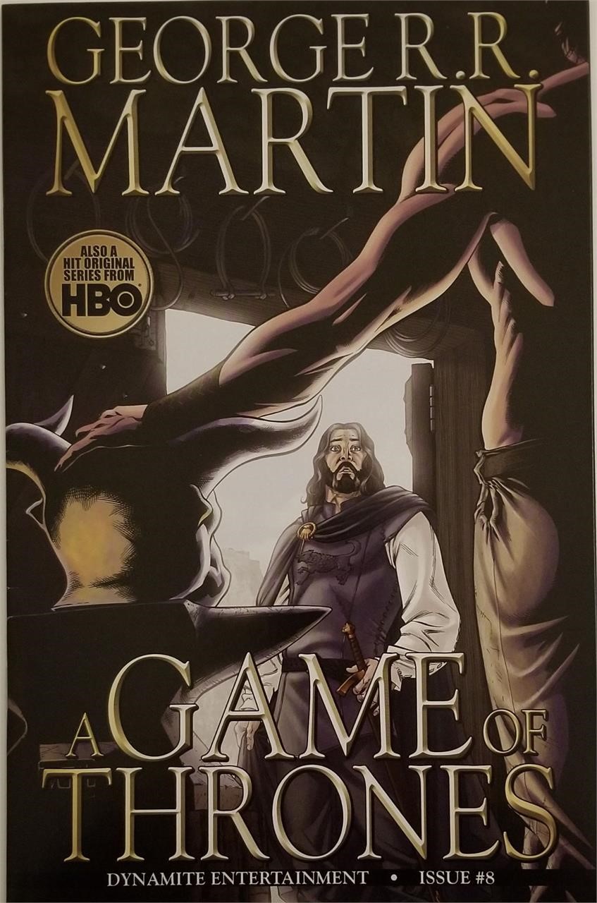George R. R. Martin's "A Game of Thrones" comic bo