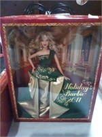 Holiday barbie 2011