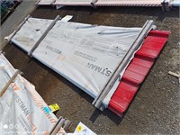 (8) Pcs 171" 28 Ga Steel Cladding