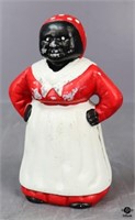 Vintage Cast Iron "Mammy Bank" Coin Bank