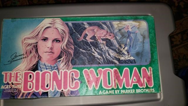 Vintage Bionic Women Game By The Packers Brother