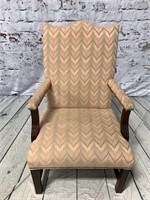 Thomasville Pink Upholstered Arm Chair
