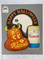 Original Hamm’s Beer Halloween Ad Illustration