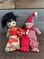 Pair Of Old Dolls