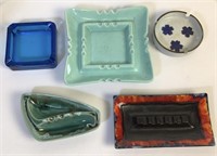 Assorted Vintage Ashtrays Including Royal Haeger