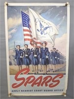 Authentic Ww11 Spars Recruiting Poster